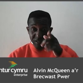 Alvin McQueen and his Power Breakfast